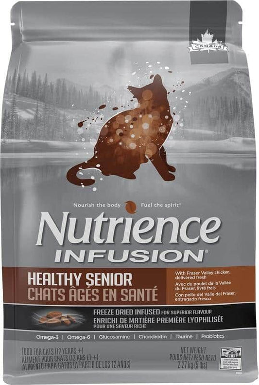 Nutrience Infusion凍乾外層鮮雞肉高齡貓配方11lb (008008)