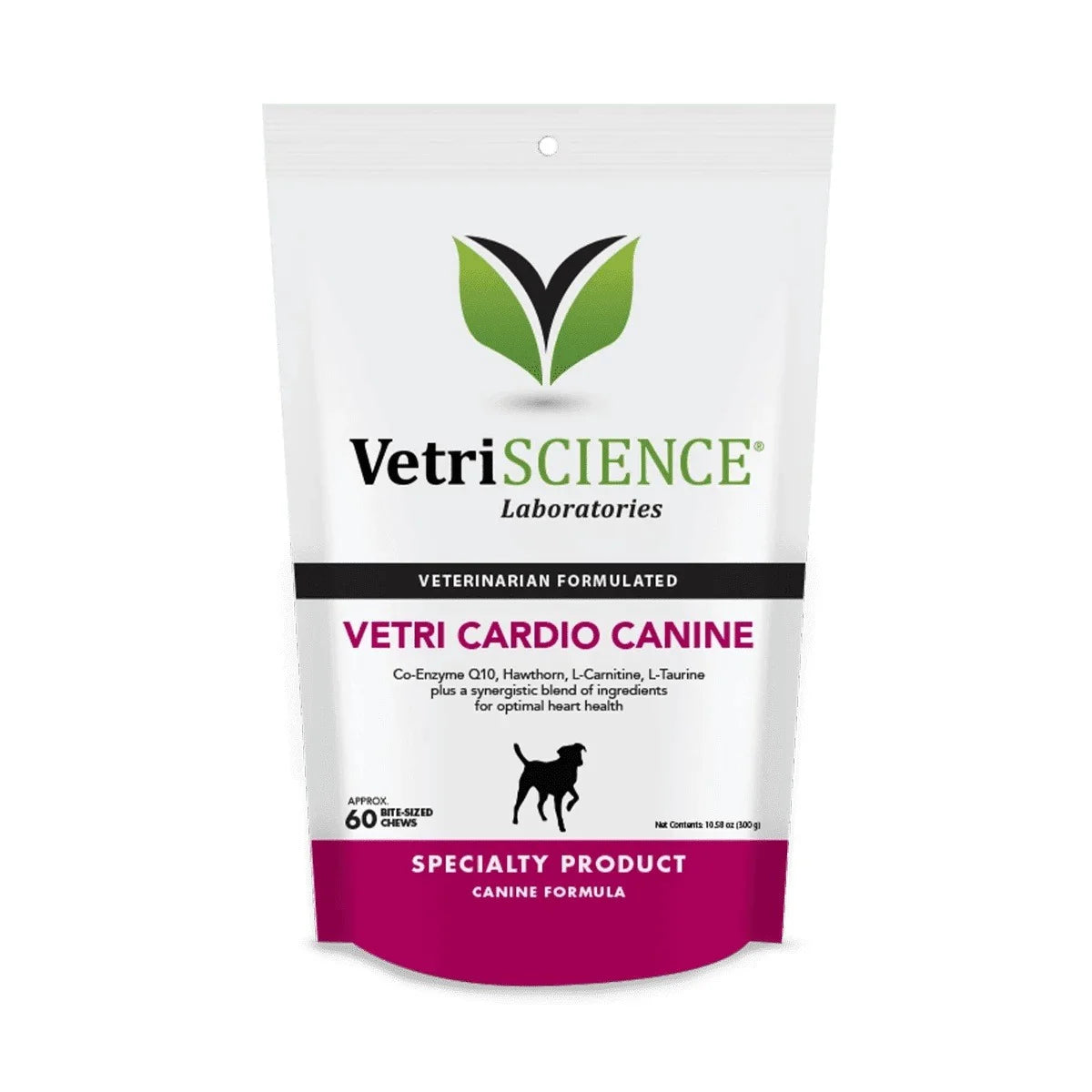 VETRISCIENCE - VETRI CARDIO CANIN 60 BITE-SIZED CHEWS 狗狗心臟保健咀嚼片-60粒