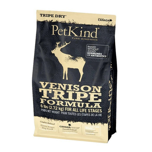 PetKind - 無穀物全犬乾糧-鹿及牛草胃配方6lb (1-742)