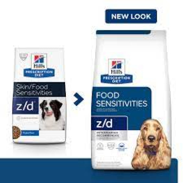 Hill's prescription diet z/d Skin/Food Sensitivities (Original) Canine 犬用皮膚/食物敏感 8lbs (7901)