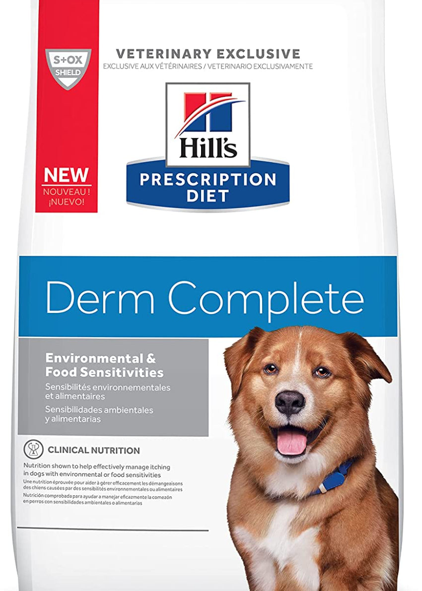 HILL's Prescription Diet Canine Derm Complete Original Bite  / 希爾思犬用皮膚全能照護 14.3lbs (605723)