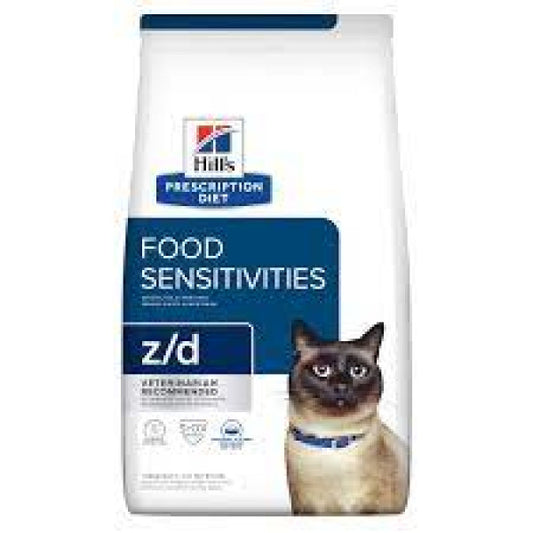 Hill's Prescription Diet z/d Skin Food Sensitivities Feline / 希爾思皮膚及食物敏感處方貓糧  4lbs (7905)