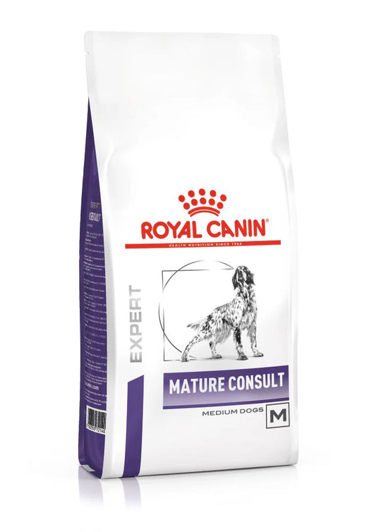 ROYAL CANIN - 中型老年犬配方 - VHN MATURE CONSULT MEDIUM DOG 10KG
