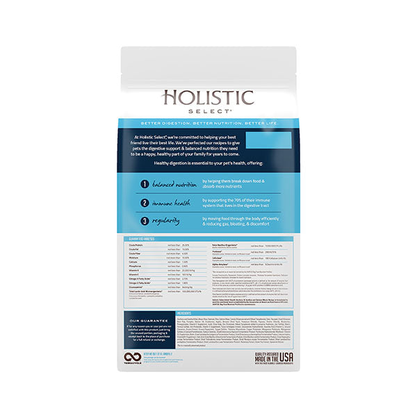 Holistic Select - 成犬鯷魚、沙甸魚及三文魚敏感皮膚配方 30lb (000709)