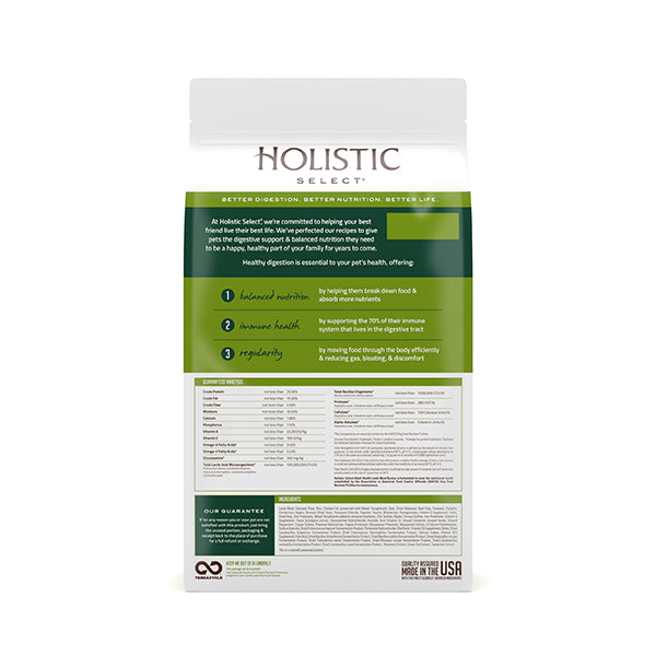 Holistic Select  - 成犬羊肉配方30lb (003639)