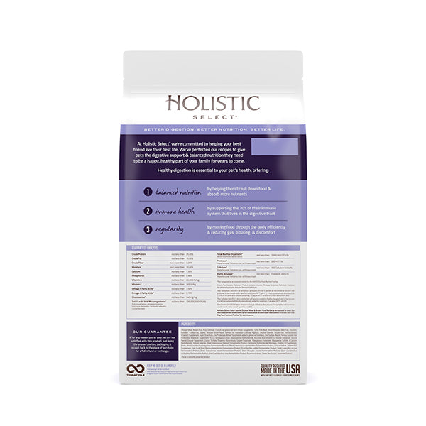 Holistic Select  - 成犬雞肉紅米配方 30lb (003645)