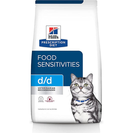 Hill's Prescription Diet d/d Skin Food Sensitivities Vension & Green Pea Feline /希爾思貓用皮膚及食物敏感(鹿肉與豌豆) 3.5lbs (5350)