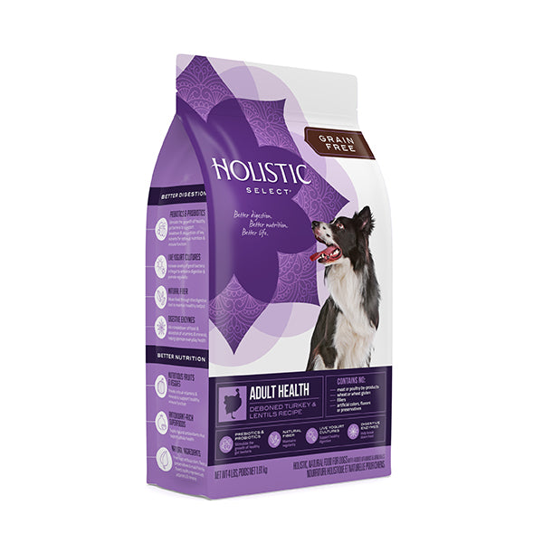 Holistic Select - 無穀物成犬火雞配方 24lb (002960)