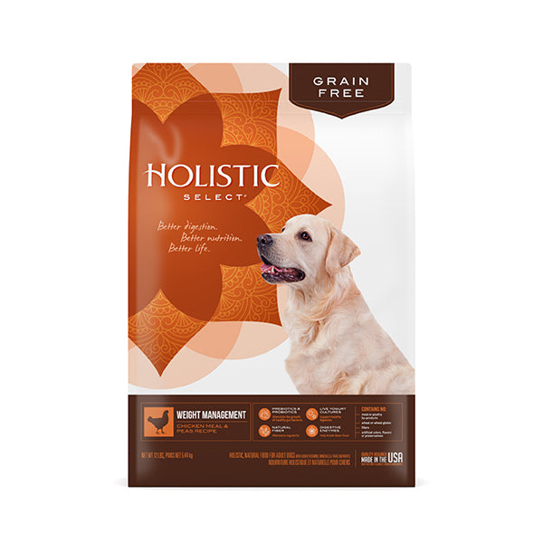 Holistic Select - 無穀物成犬體重控制配方 24lb (000716)