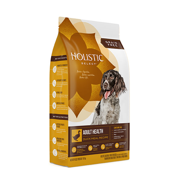 Holistic Select - 無穀物成犬鴨肉低敏配方 24lb (000708)