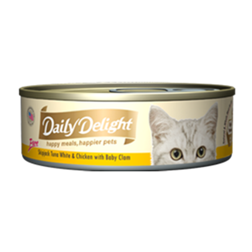 *原箱優惠* Daily Delight Cat Pure & Mousse 系列80g貓罐頭 -24罐 (不可混款)