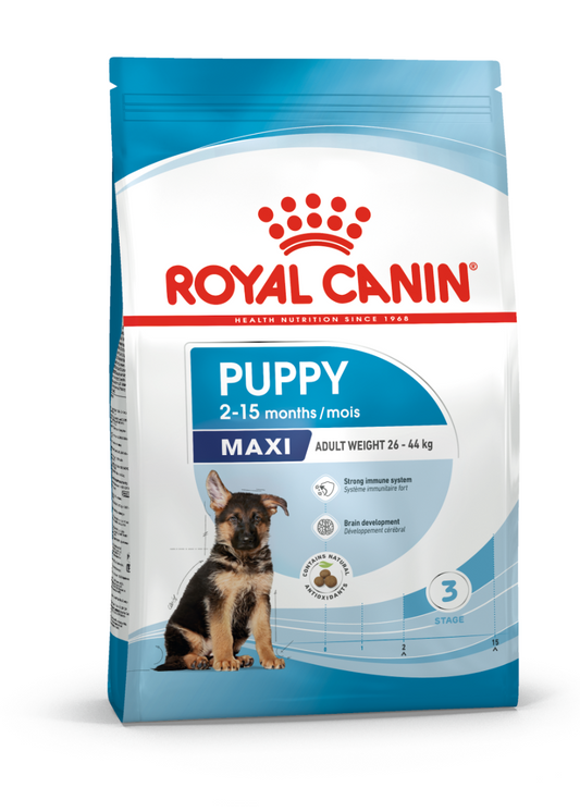 ROYAL CANIN 法國皇家狗乾糧 - 大型幼犬 / MAXI PUPPY FOR DOG 4KG,15.KG