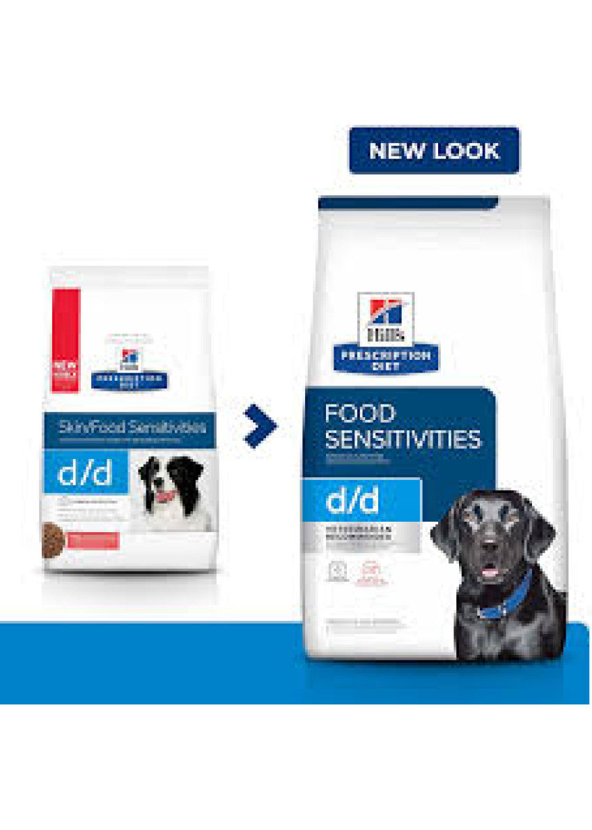 Hill's Canine Derm Diets d/d Skin Sensitivities( Potato & Salmon)  / 希爾思犬用皮毛亮澤處方(馬鈴薯＆三文魚) 8lbs (5346)