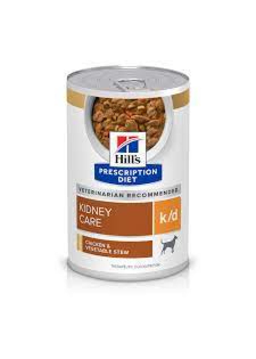 Hill's Prescription k/d Kidney Care (Chicken Stew)Canine  / 希爾思犬用腎臟病護理(雞肉燉蔬菜)罐頭 12.5oz x12 (3395)