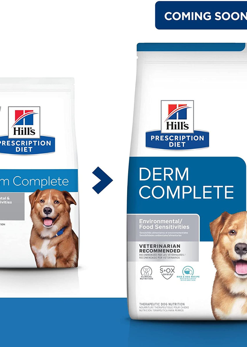 HILL's Prescription Diet Canine Derm Complete Original Bite  / 希爾思犬用皮膚全能照護 14.3lbs (605723)