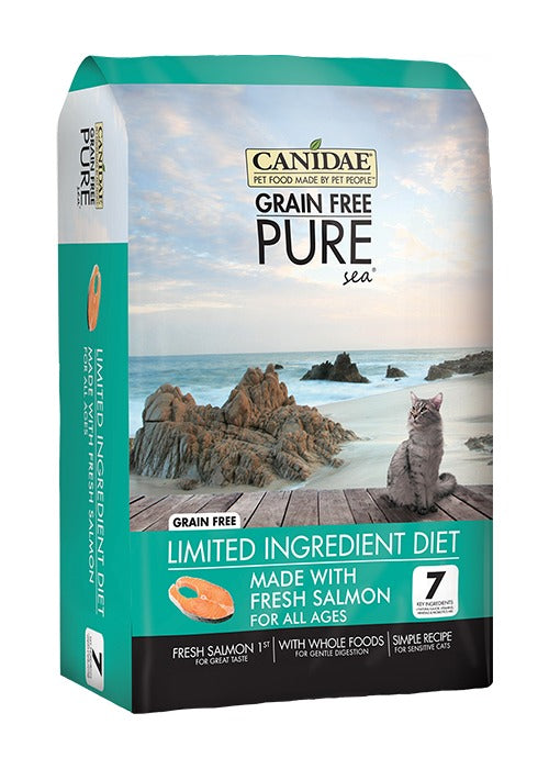 Canidae Pure Sea for Cats無穀物三文魚配方貓糧10lb (003036)