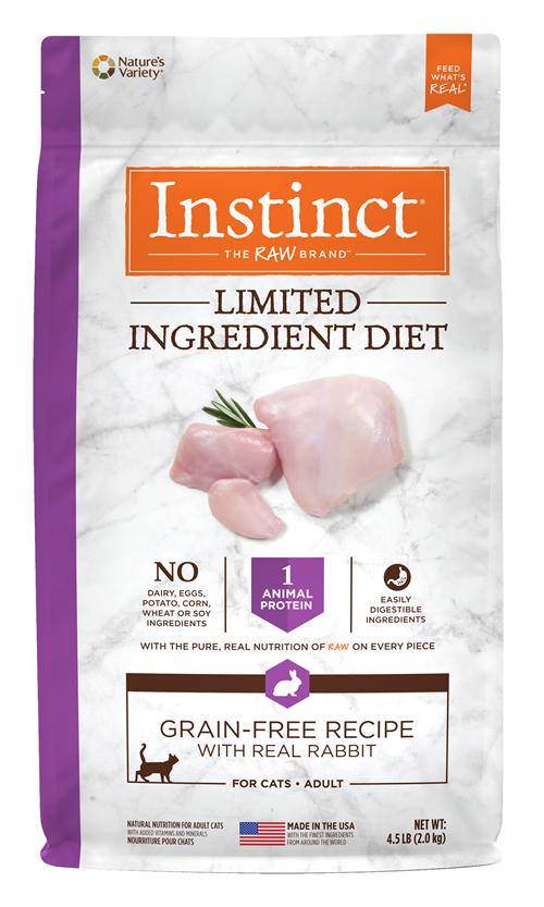 Nature's Variety Instinct 單一蛋白兔肉貓用糧 4.5lb (004247)