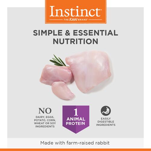 Nature's Variety Instinct 單一蛋白兔肉貓用糧 4.5lb (004247)