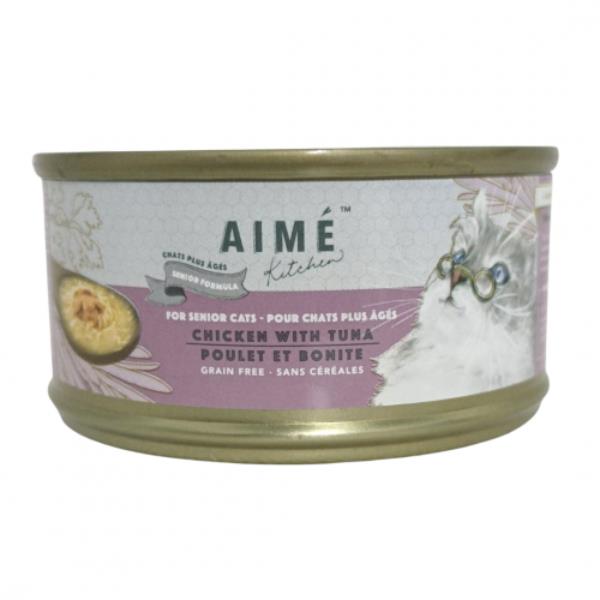 *原箱優惠* AIME Kitchen無穀物均衡貓罐75g x24罐(不可混款) 低至$290/盤 (006459)