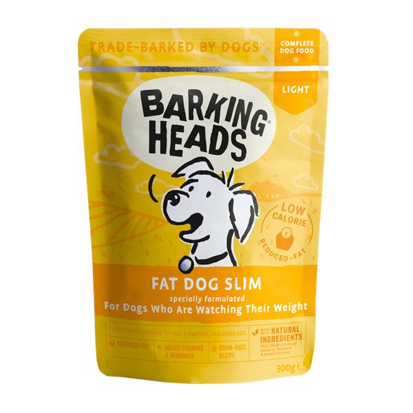 *原箱優惠* Barking Heads 無穀物成犬用主食濕包-85%放養雞肉+低卡低脂肪300g x10 (004972)