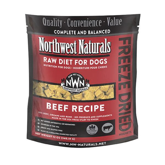 Northwest Naturals 無穀物脫水狗糧-牛肉味 12oz (002257)