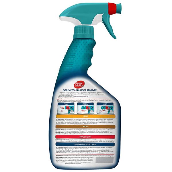 Simple Solution 特強狗用去漬除臭清潔噴霧32oz (004629)