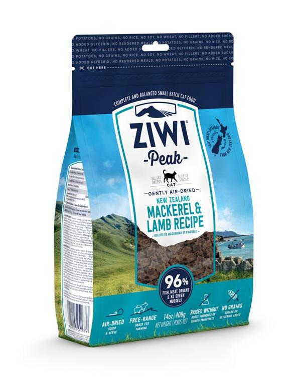 ZiwiPeak風乾貓糧-鯖魚配羊肉配方1kg (005009)