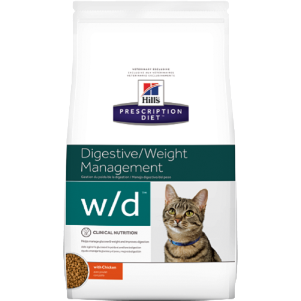 Hill's Prescription Diet w/d Digestive Weight Management Feline / 希爾思貓用消化體重管理 1.5kg (10367HG)