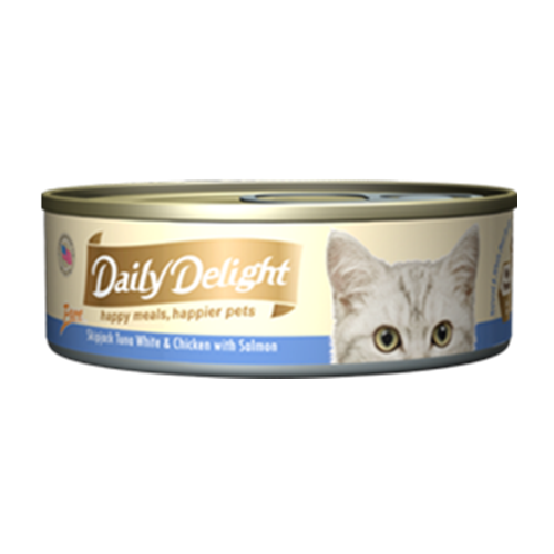 *原箱優惠* Daily Delight Cat Pure & Mousse 系列80g貓罐頭 -24罐 (不可混款)