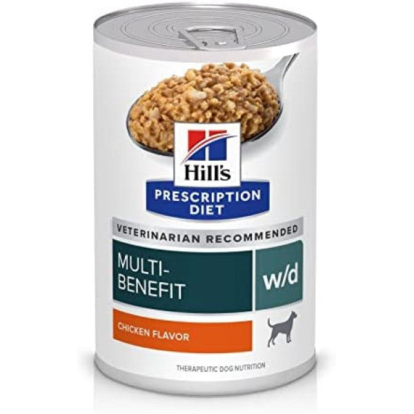 Hill's prescription w/d Digestive / Weight / Glucose Management Canine/ 希爾思犬用消化/體重/血糖 管理罐頭 13oz X12 (7017)