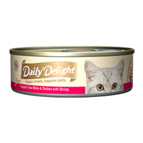 *原箱優惠* Daily Delight Cat Pure & Mousse 系列80g貓罐頭 -24罐 (不可混款)