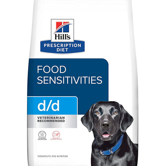 Hill's Canine Derm Diets d/d Skin Sensitivities( Potato & Salmon)  / 希爾思犬用皮毛亮澤處方(馬鈴薯＆三文魚) 8lbs (5346)