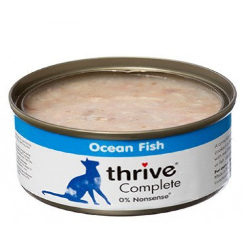 Thrive貓主糧罐頭-鯖魚+銀魚+海蝦 75g (004458)