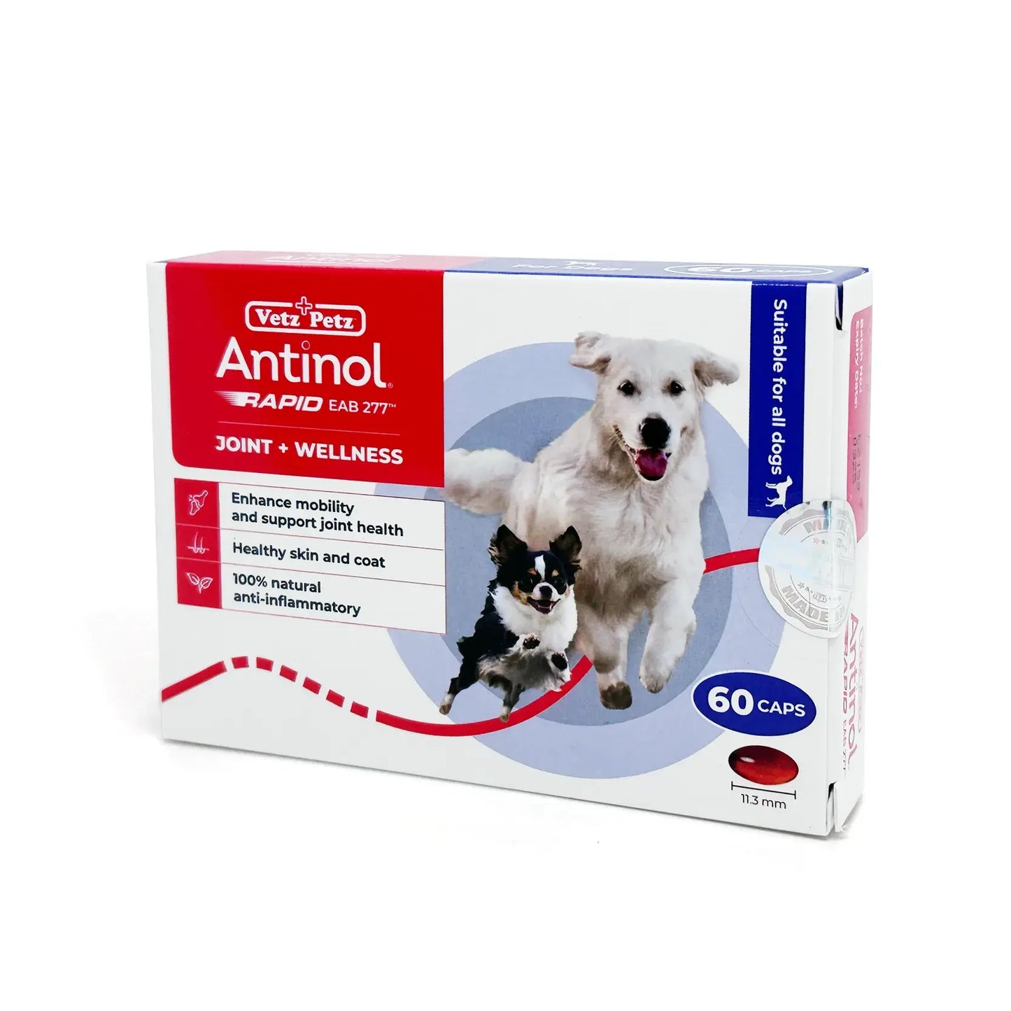 ANTINOL RAPID 特強犬用關節丸 (30 Capsules)