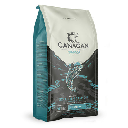 Canagan原之選狗糧-無穀物蘇格蘭三文魚配方2kg (002754)