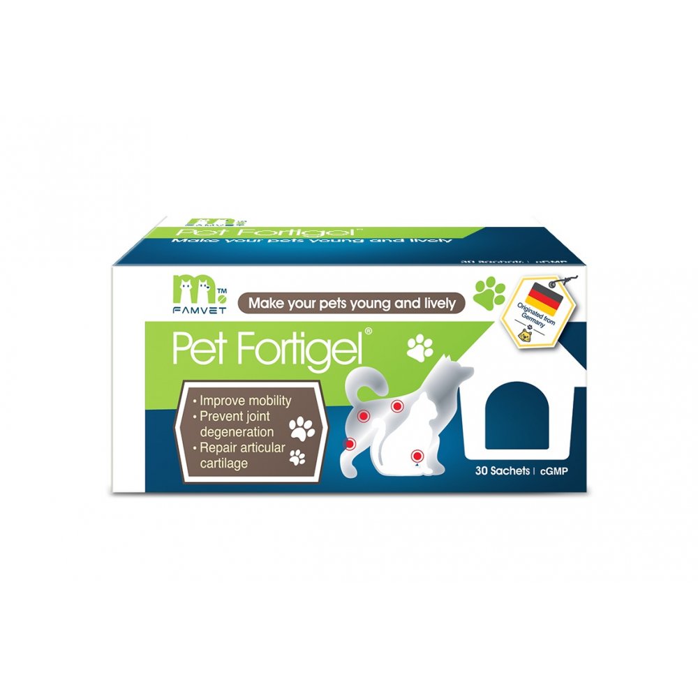 FAMVET - Pet Fortigel 生物活性骨膠原蛋白鈦(1盒30小包) (006500)