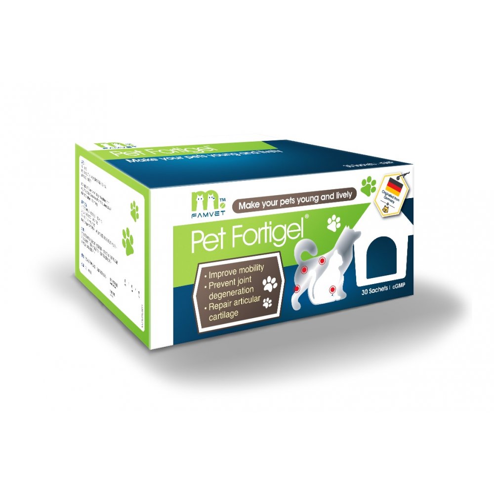 FAMVET - Pet Fortigel 生物活性骨膠原蛋白鈦(1盒30小包) (006500)