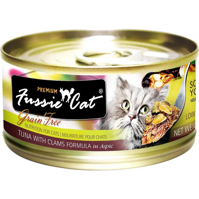 *原箱優惠*Fussie Cat Black Label天然貓罐頭80g x24罐(不可混款)