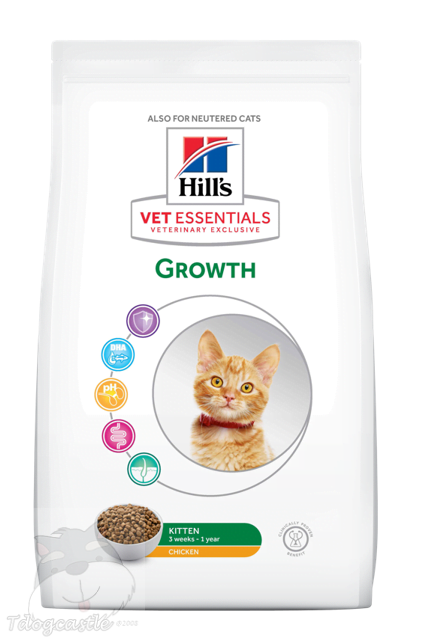 Hill's Vet Essentials KITTEN 3 weeks-1year / 希爾思 3週至1歲幼貓獸醫保健乾糧 1.5kg (8666U)
