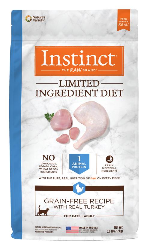 Nature's Variety Instinct 單一蛋白火雞貓用糧 11lb (003699)