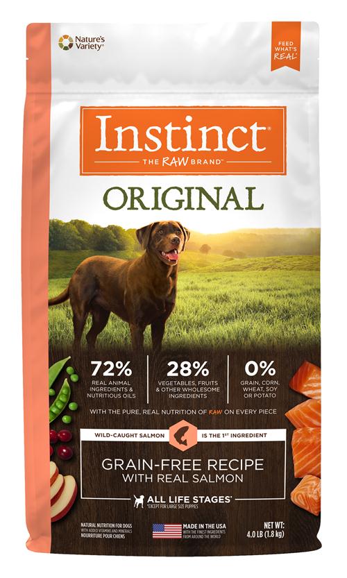 Nature's Variety Instinct本能無穀物三文魚犬用糧 20lb (003670)