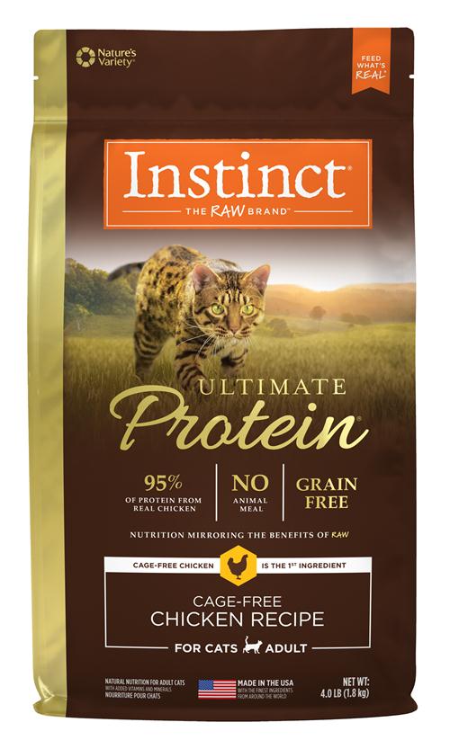 Nature's Variety Instinct頂級蛋白質雞肉貓用糧4lb (003686)