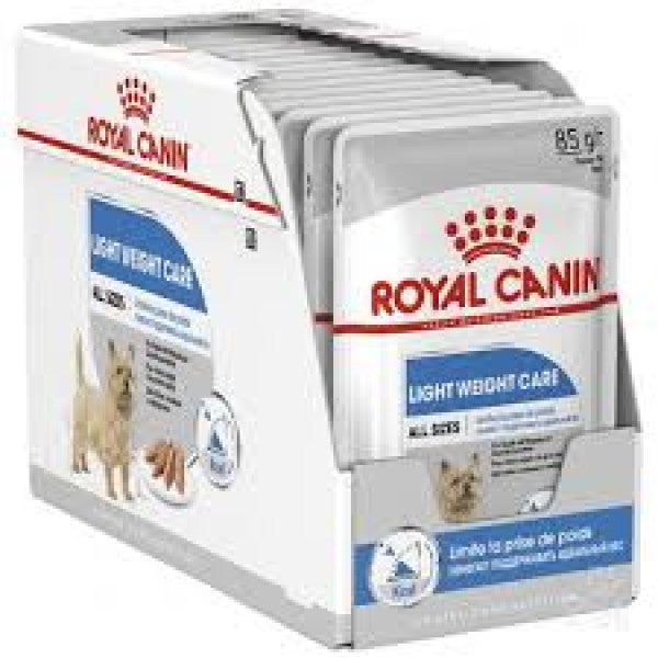 ROYAL CANIN 法國皇家狗濕糧 - 成犬體重控制加護主食濕糧 (肉塊) 每包 85G/ CCN LIGHT WEIGHT CARE (LOAF) 85G