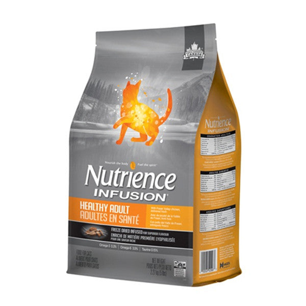 Nutrience Infusion凍乾外層鮮雞肉成貓配方5lb x2 (004186 x2)