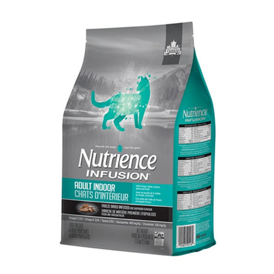 Nutrience Infusion凍乾外層鮮雞肉室內貓配方5lb (004187)