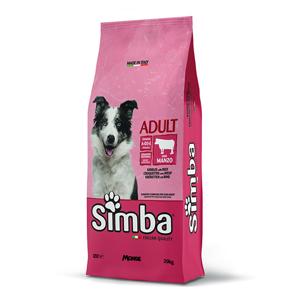 Monge Simba 牛肉配方成犬狗糧 20kg (007571)