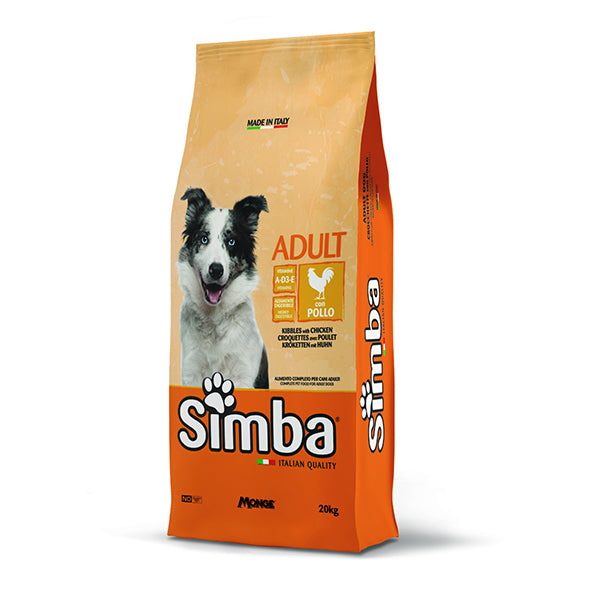 Monge Simba 雞肉配方成犬狗糧 20kg (007764)