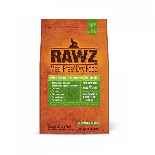 RAWZ脫水雞肉火雞肉雞肉配方狗糧20lb (003323)