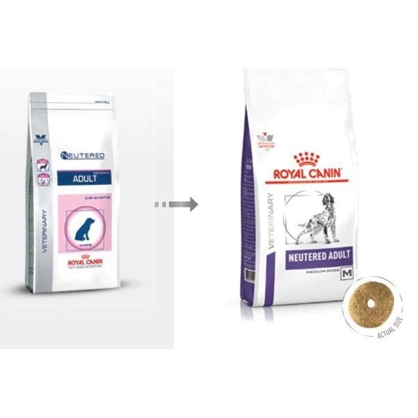 ROYAL CANIN  - 成犬絕育處方糧 - VHN NEUTERED ADULT MEDIUM DOG 3.5KG,9KG