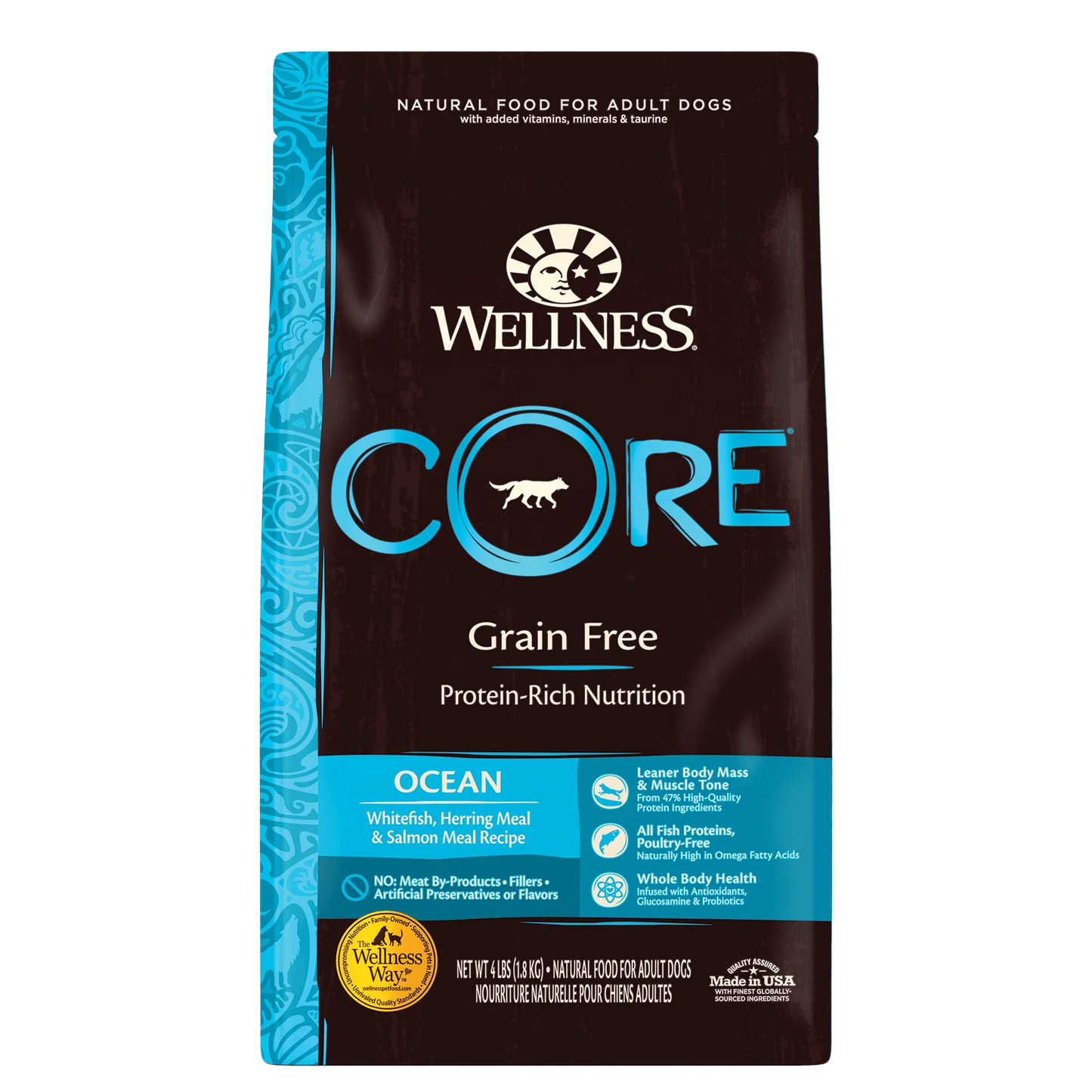 Wellness CORE - 無穀物成犬海洋魚配方12lb (003448)